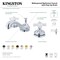 Kingston Brass KS1160PX 8" Widespread Bathroom Faucet, Matte Black KS1160PX - alternate 5